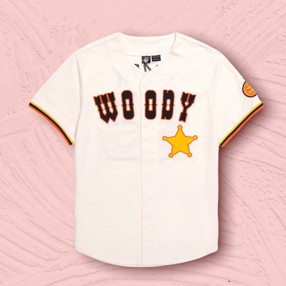 Disney Tops Disney Pixar Toy Story Woody Baseball Jersey Poshmark